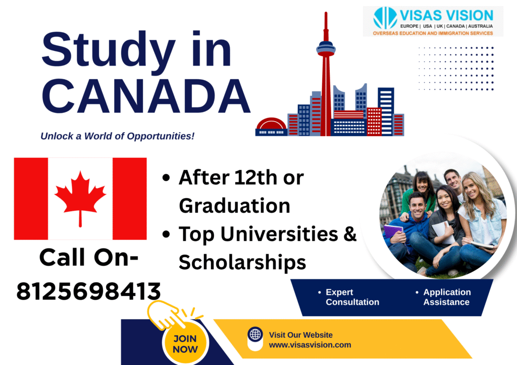 Study in Canada for Indian Students