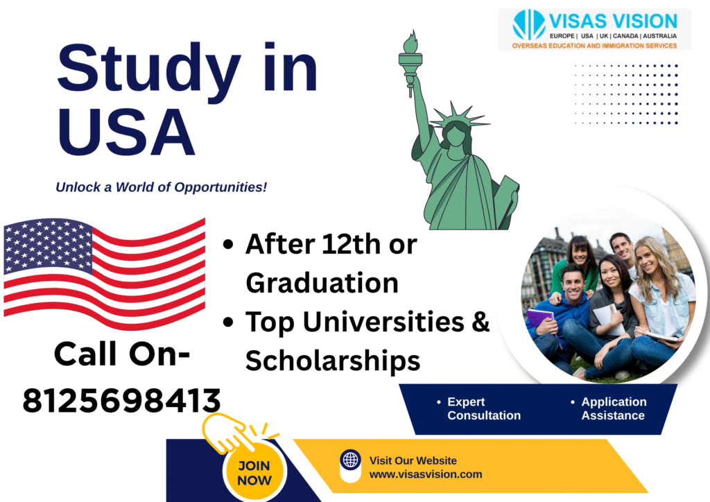 Study in USA for Indian students