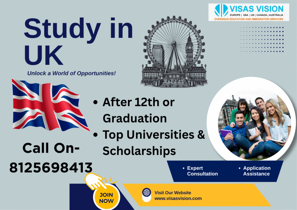 Study in UK for Indian students