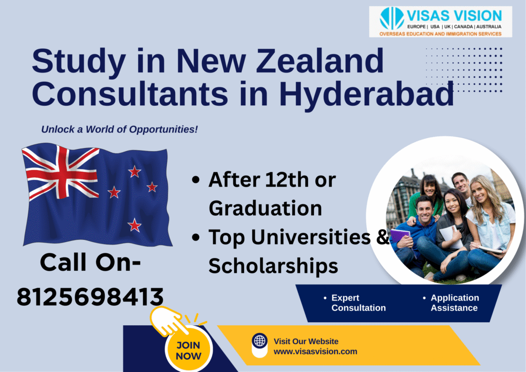 Study in New Zealand Consultants in Hyderabad